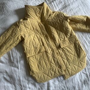 RHONE Golden Flax Quilted Jacket size small
